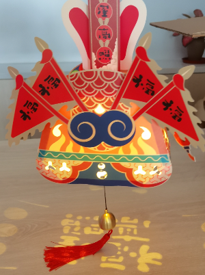 龙华区信访局开展庆元旦-灯笼DIY活动