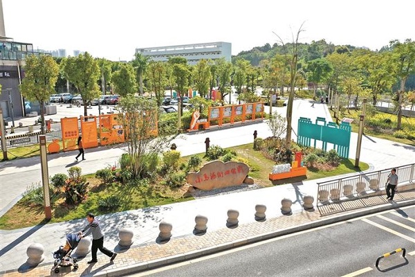 福城桔塘社区小马沥街心公园成居民又一好去处
