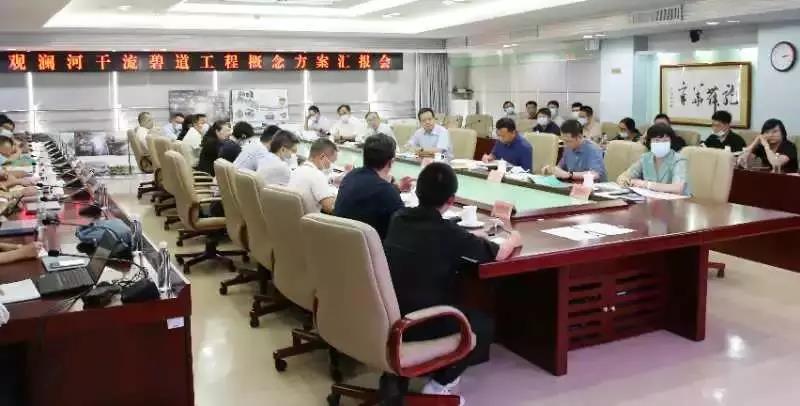 区委书记、区长王卫同志主持召开观澜河干流碧道概念设计方案汇报会.jpg