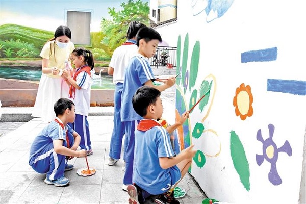 福城大水坑社区开展“以画对话”活动1.jpg