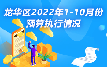 龙华区2022年1-10月份预算执行情况-龙华政府在线