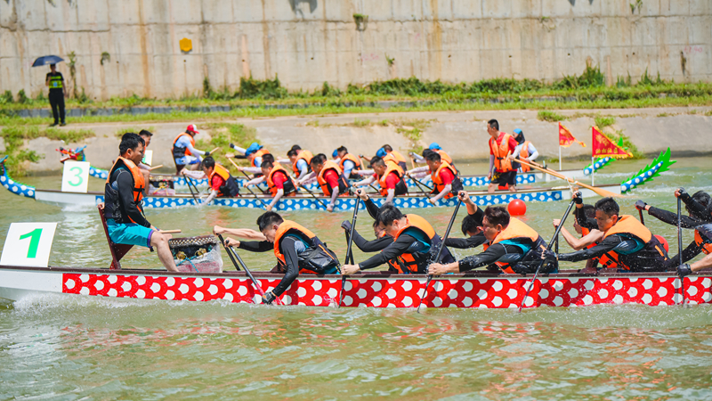 Racing in Guanlan River,longhua,longhua district,Longhua Government Online