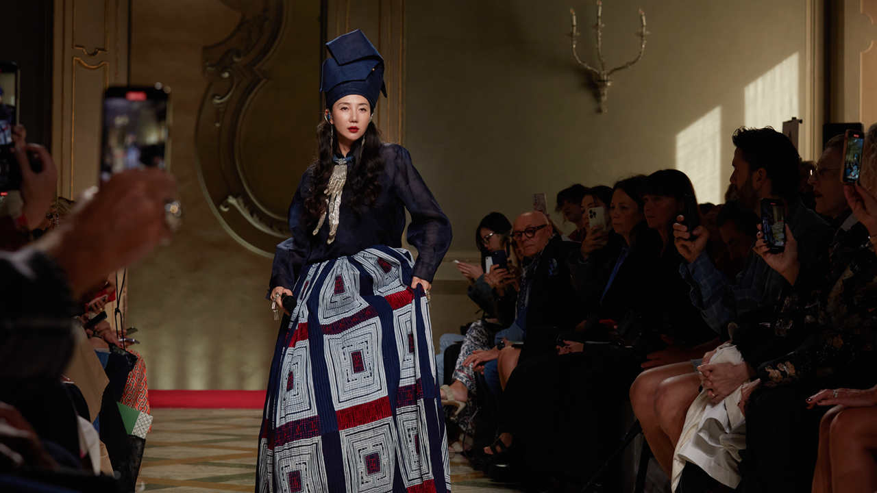 Miao culture spotlighted at Milan Fashion Week