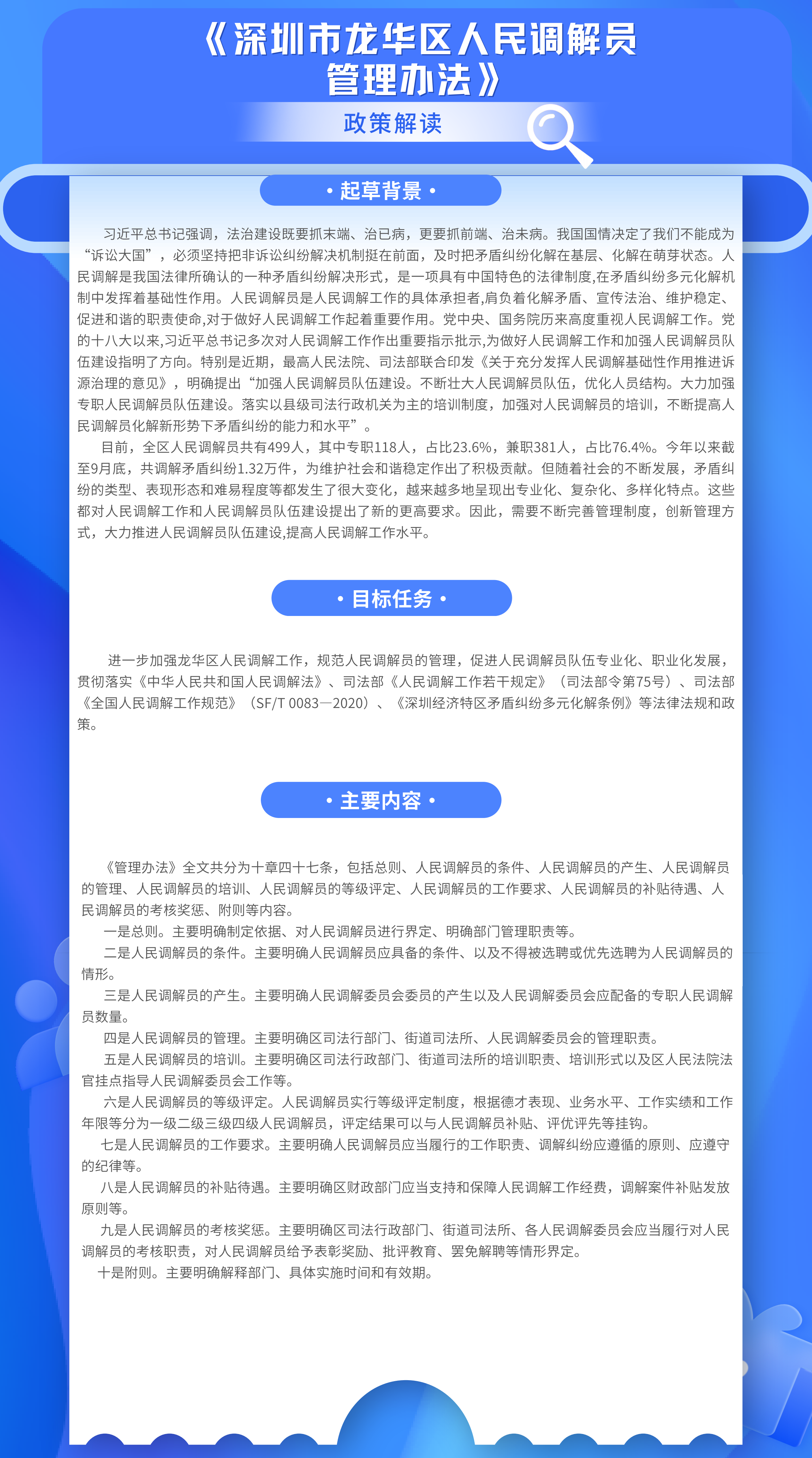 附件3 图片解读：《深圳市龙华区人民调解员管理办法》政策解读.png