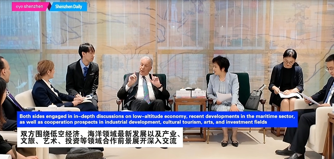 Greek delegation visits Longhua,longhua,longhua district,Longhua Government Online