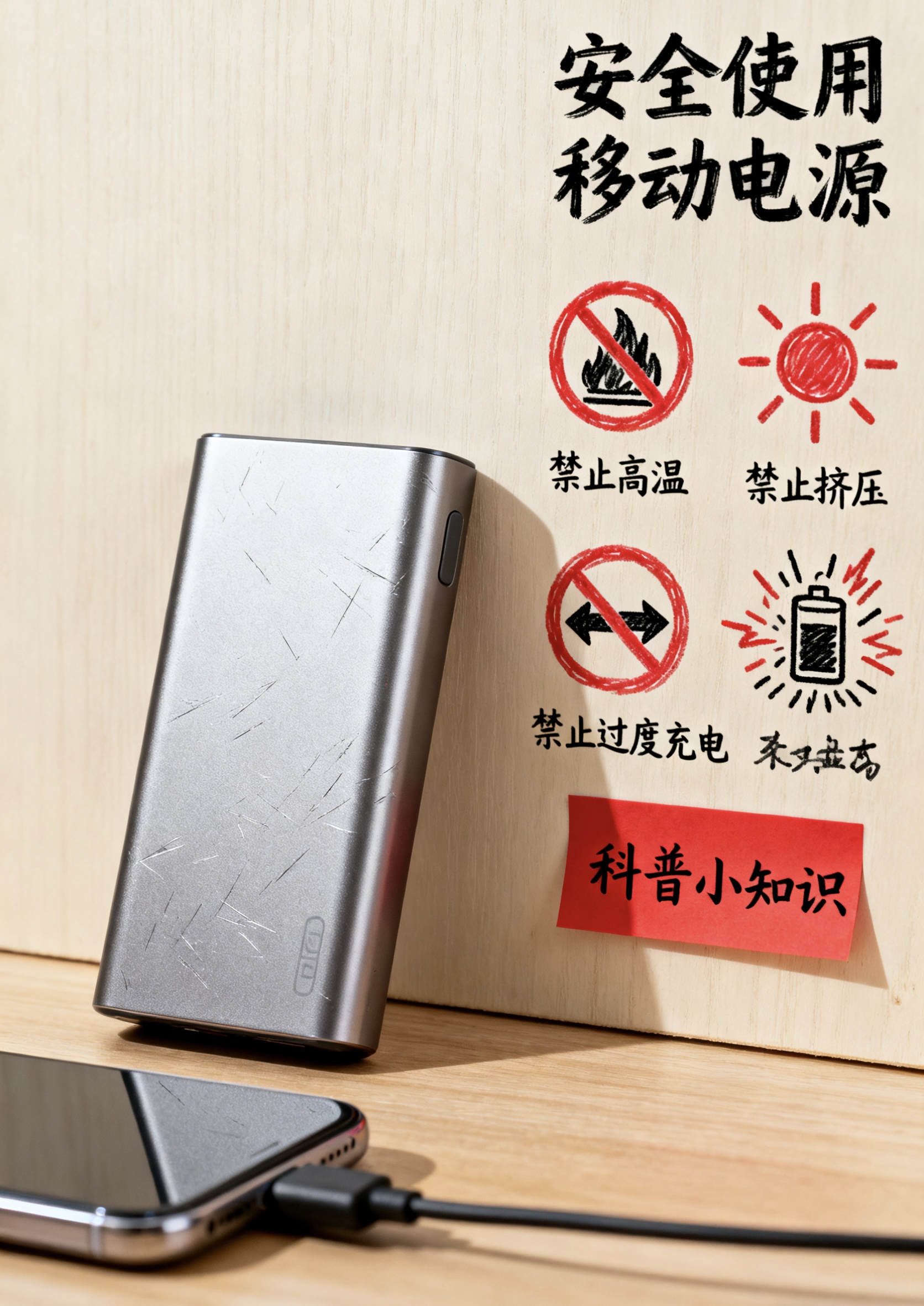 你的移动电源安全守则，请查收！