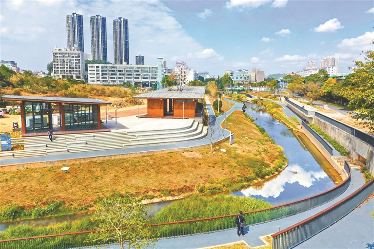 君子布河龙华段碧道建成开放