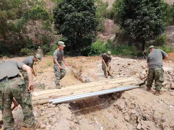 福城街道民兵教练员带训,民兵抢修抢建集训收官.jpg