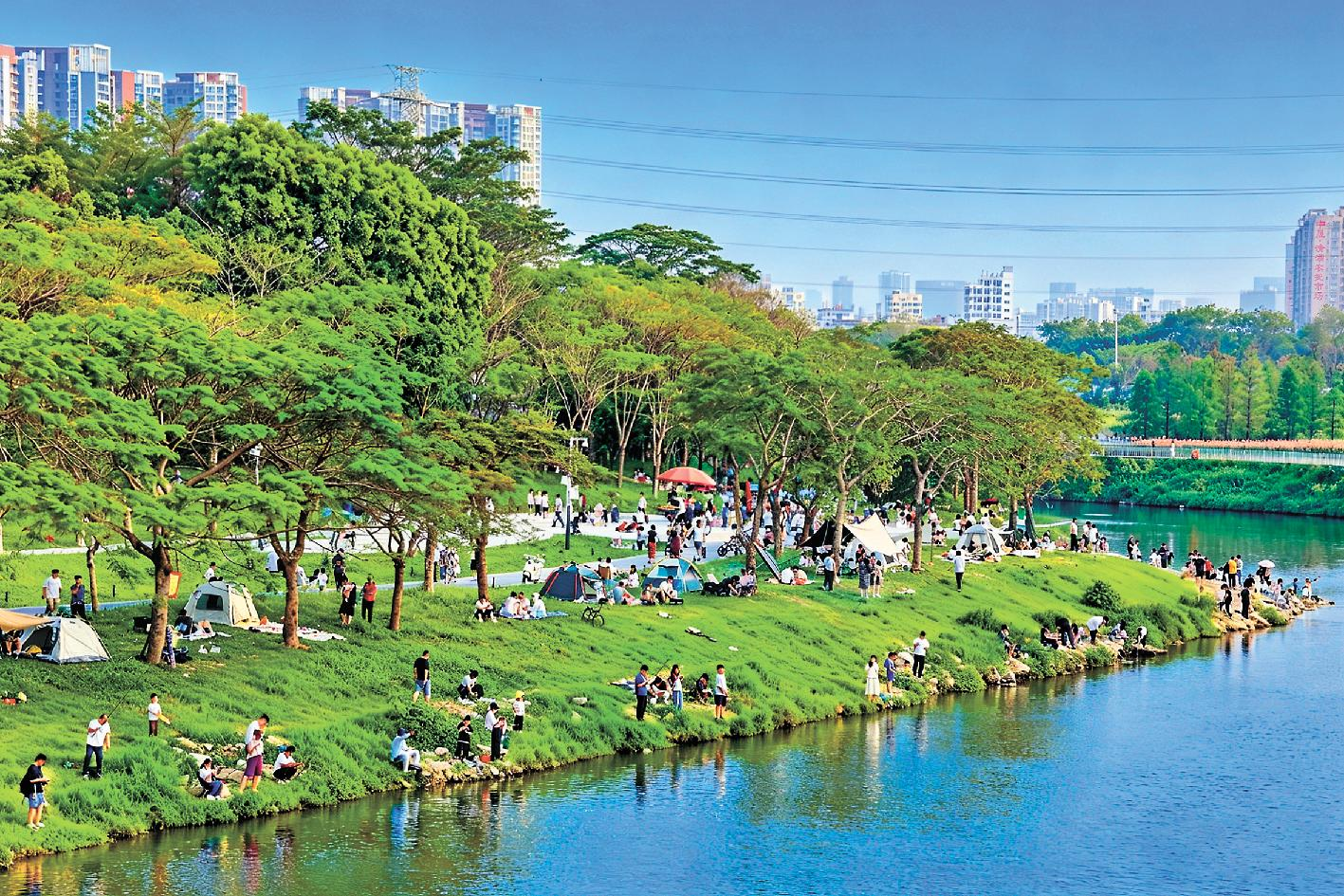 Explore Longhua: Discover the new Guanlan River Greenway