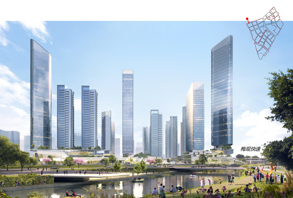 观湖街道观城第一期城市更新单元规划效果图.png