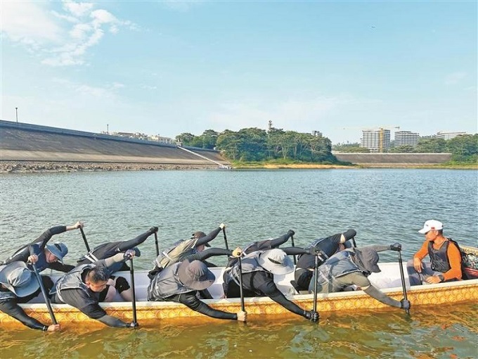 2024年观澜河龙舟赛开赛在即，多支代表队在横坑水库刻苦训练1.jpeg