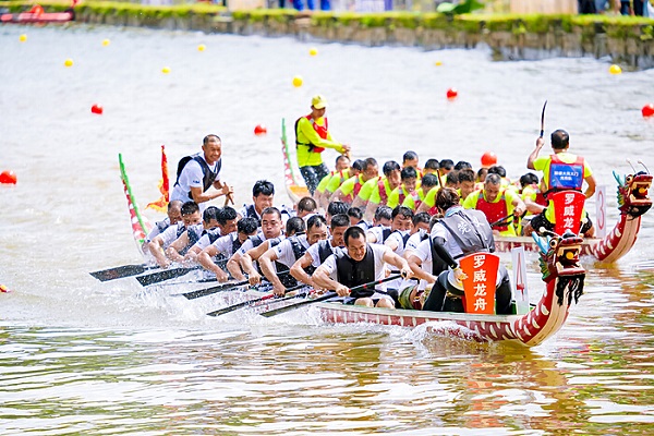 2024年深圳市观澜河龙舟赛火热开赛，“一河一赛”燃激情&middot;龙舟竞渡踏浪起4.jpg